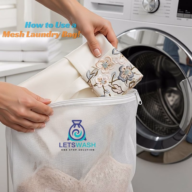 How to Use a Mesh Laundry Bag for Garment Protection
