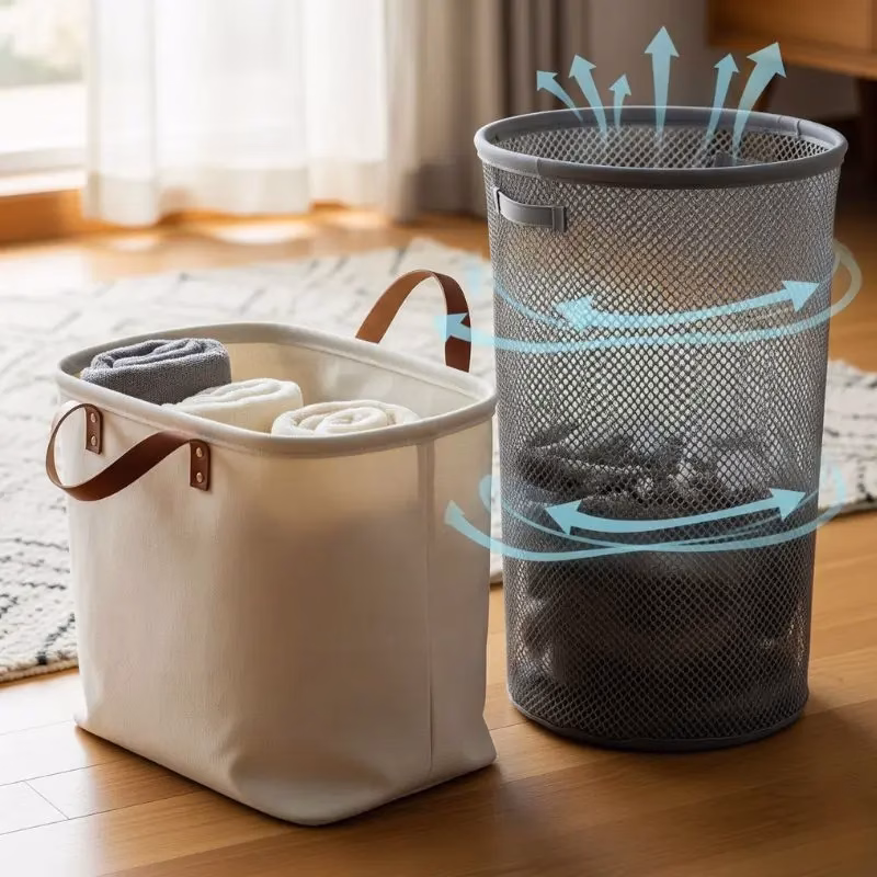 fabric mesh laundry basket benefits.jpg