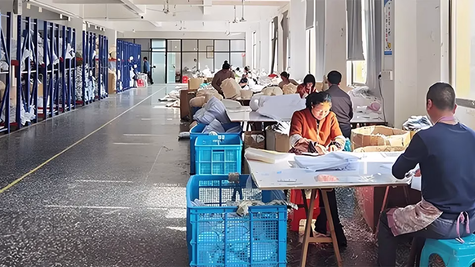 factory bra bag sewing qa factory