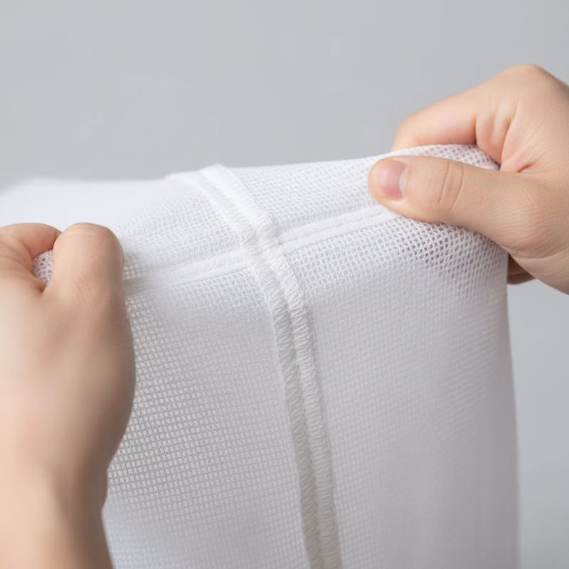 durability testing bulk mesh laundry bags. durability testing bulk mesh laundry bags.