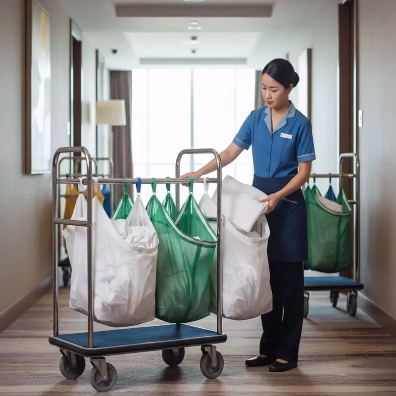 hotel commercial laundry bag system hotel commercial laundry bag system