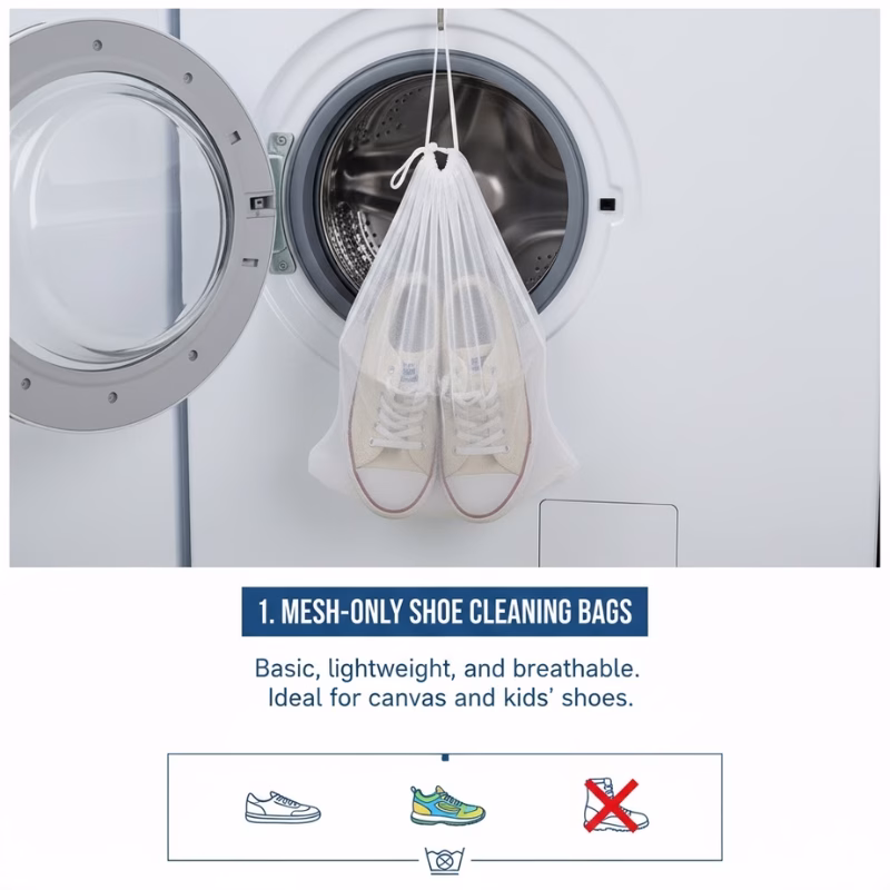 Mesh Only Shoe Cleaning Bags Mesh Only Shoe Cleaning Bags