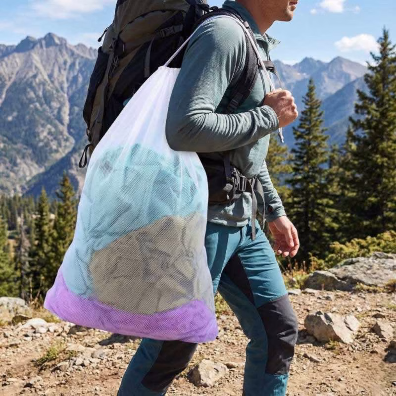 large mesh drawstring bag hiking large mesh drawstring bag hiking