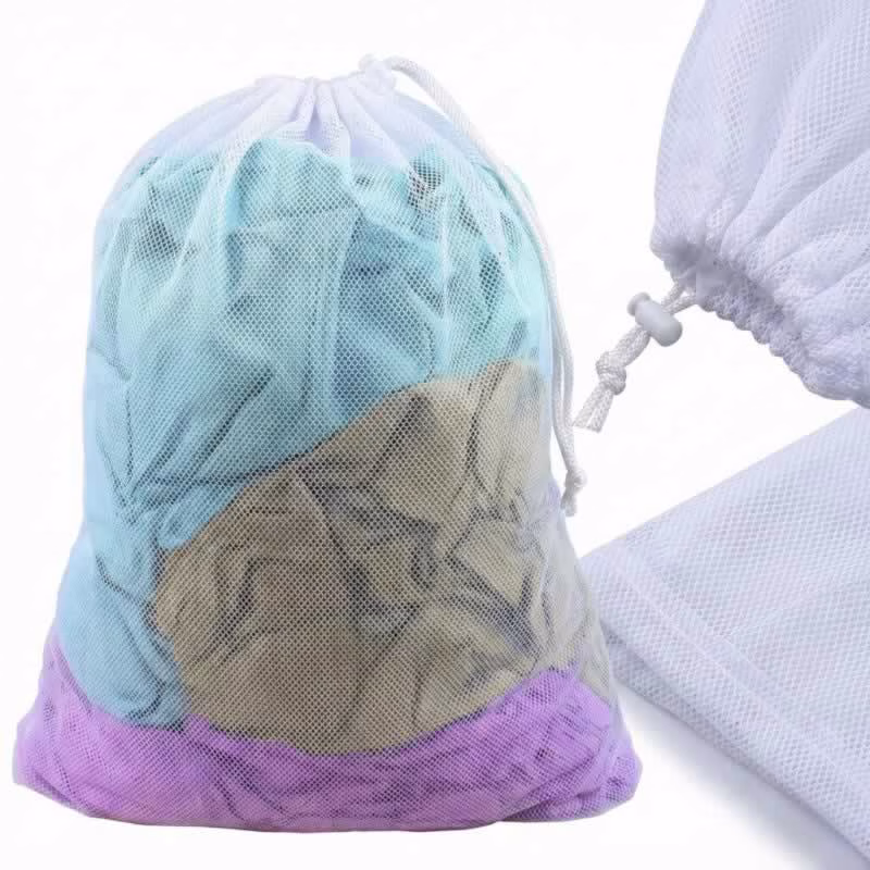 large mesh laundry bag drawstring features large mesh laundry bag drawstring features