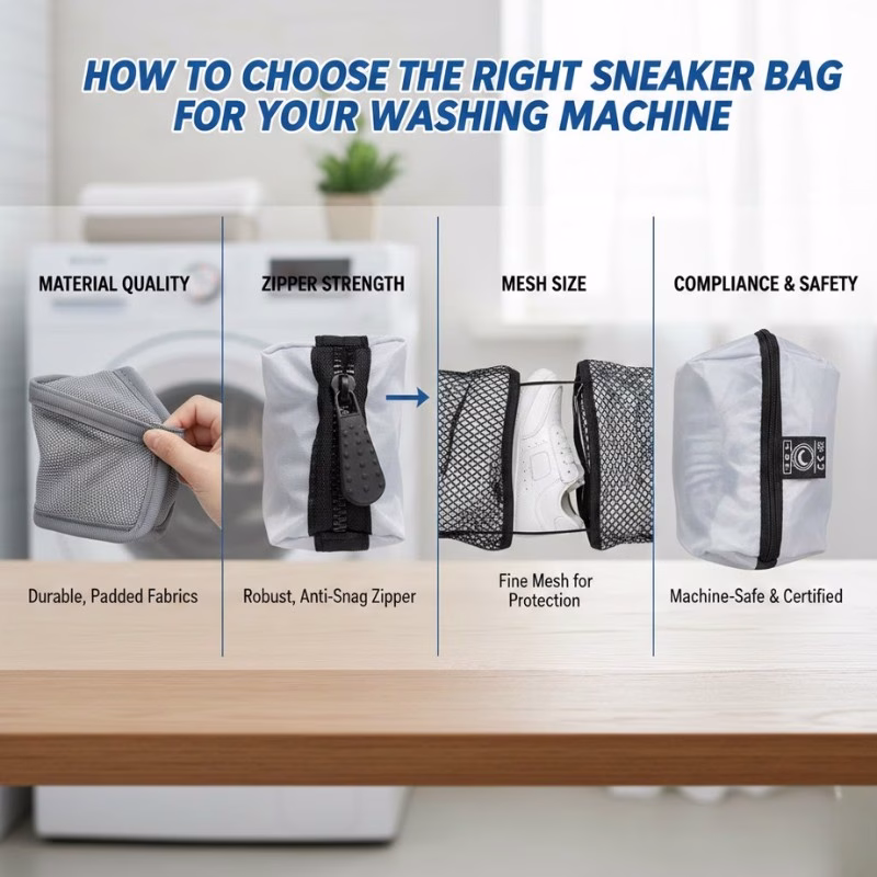 How to Choose the Right Sneaker Bag for Washing Machine