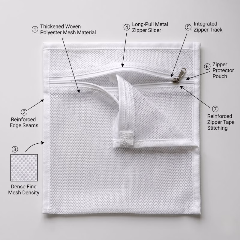  laundry bag inside washing machine construction quality