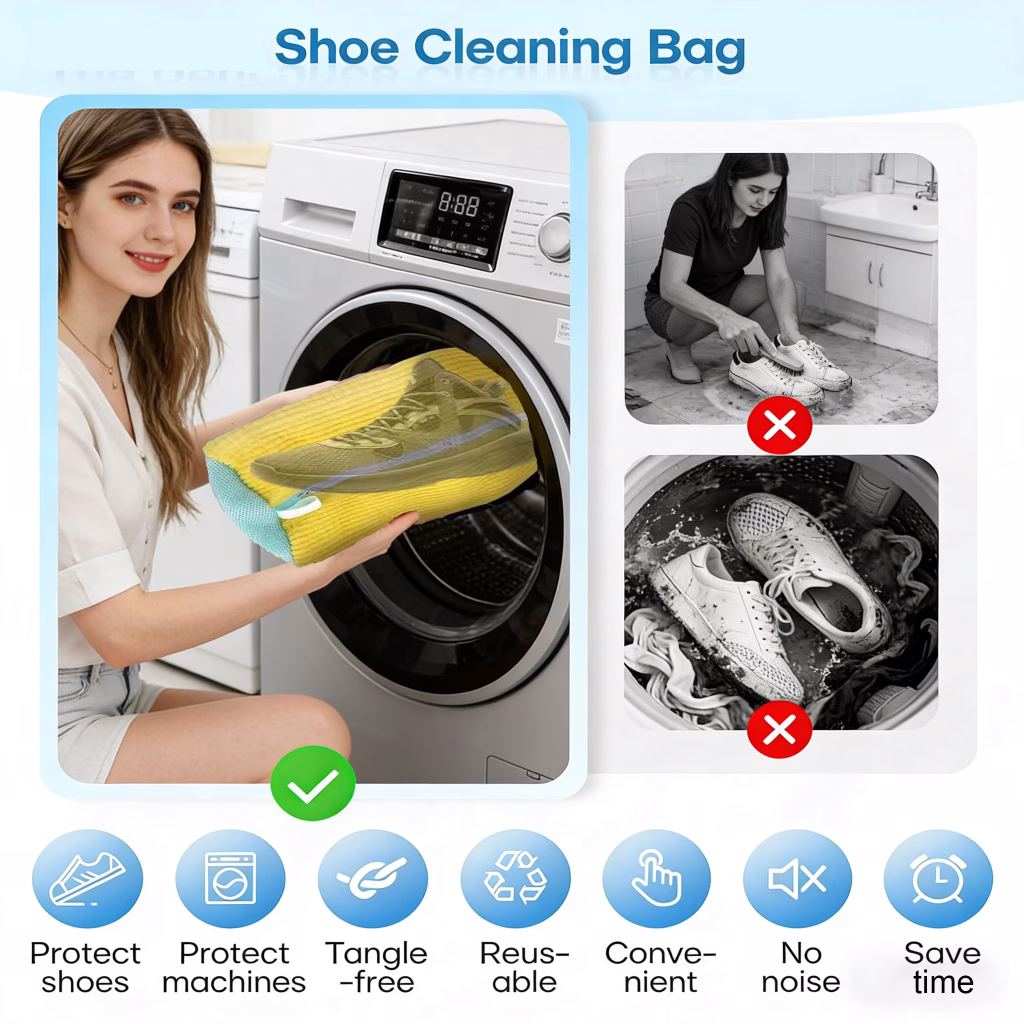 how to wash shoes shoe washing bags steps