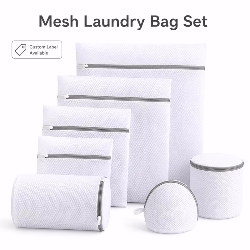custom mesh bag variety display