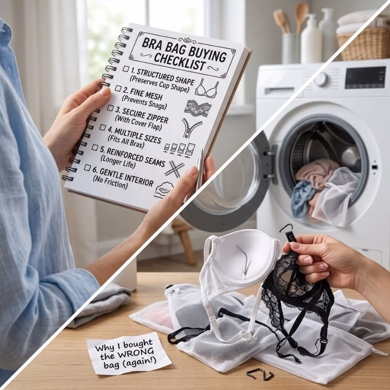 Why You Need a Checklist to Buy a Bra Bag for the Washing Machine