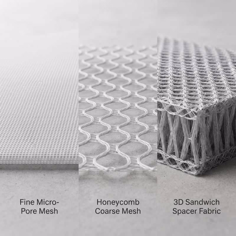 mesh fabric types comparison