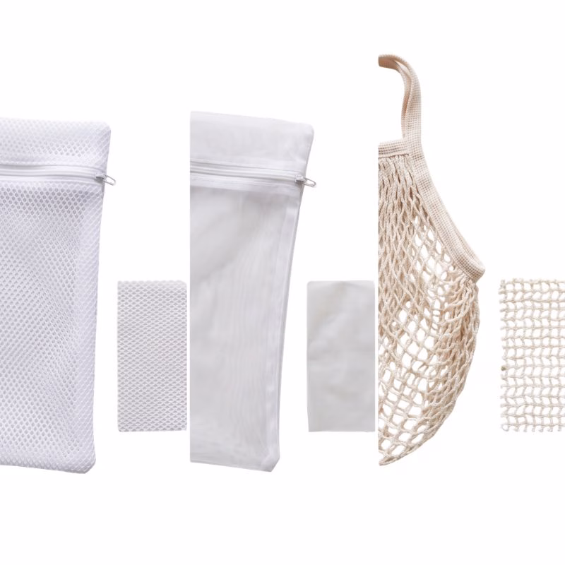 polyester nylon cotton mesh laundry bags.