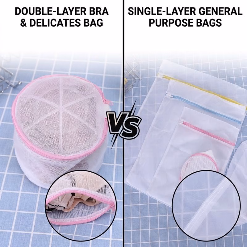 Double Layer vs Single Layer Laundry Bags Which Is Better for Bras